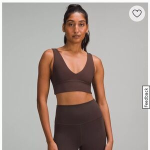 Lululemon Align V-neck bra light support A/B cup size 8 BRAND NEW TAGS ON